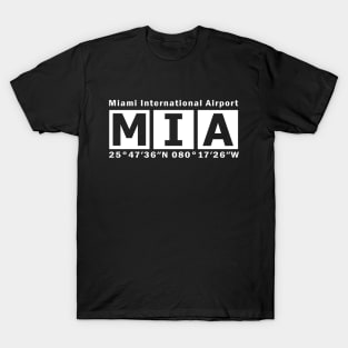 MIA Airport, Miami International Airport T-Shirt